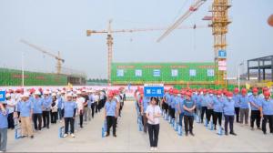 人人講安全 個個會應(yīng)急——洛陽農(nóng)副產(chǎn)品冷鏈物流中心項目安全月觀摩交流會圓滿舉行！